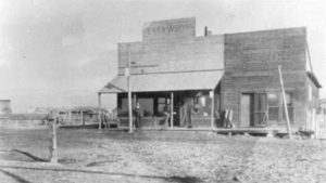 The Store Owned by Byron Wickwire's Brother-in-Law, EH Rawson
